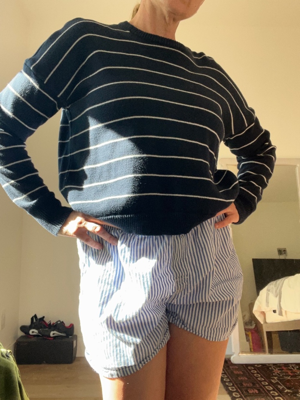 Vintage Brandy Melville Striped Sweater